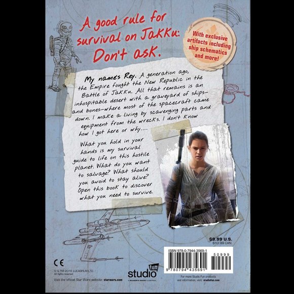 Star Wars: the Force Awakens: Rey's Survival Book - Picture 2 of 2
